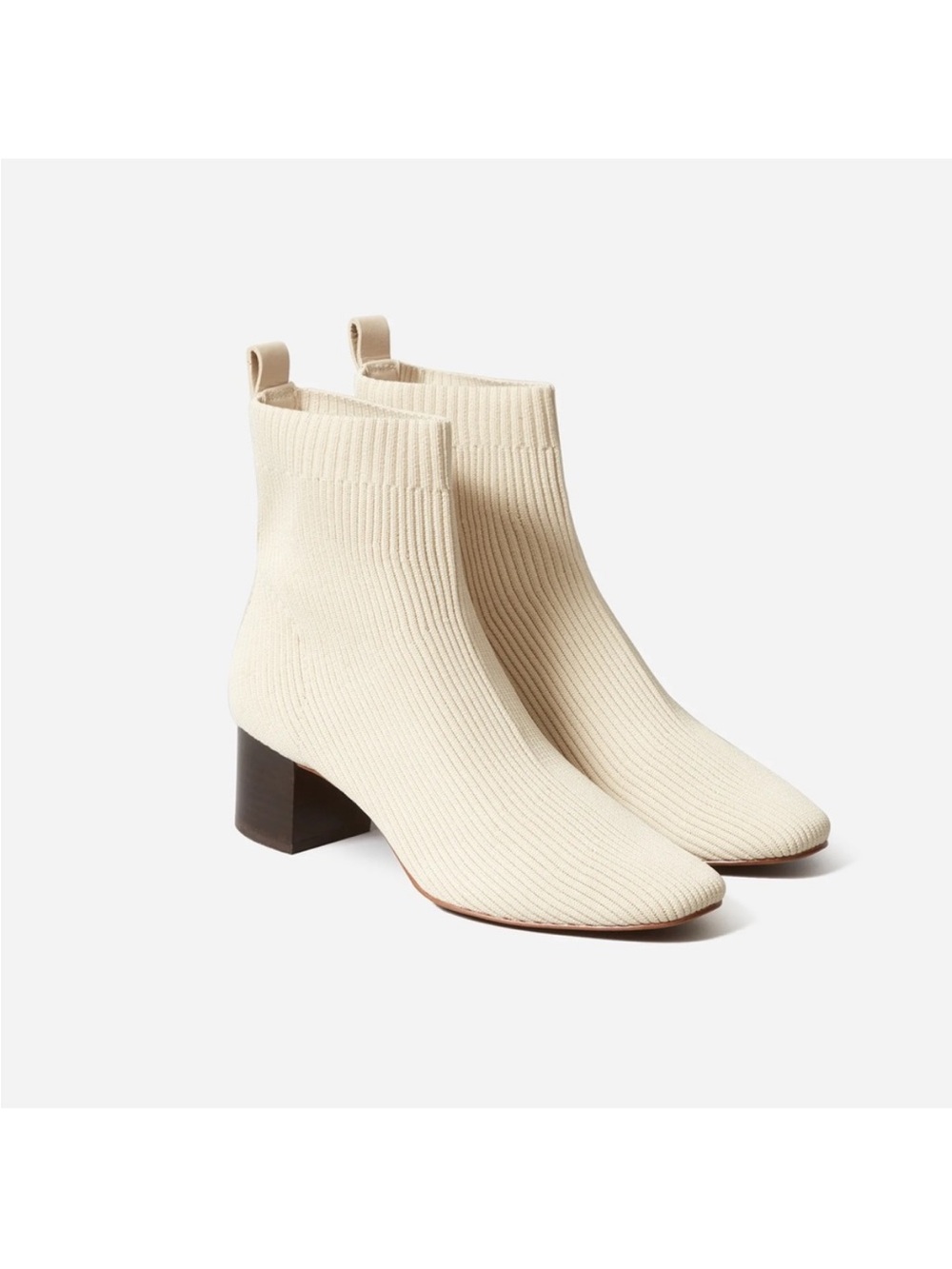 Everlane glove boots in bone